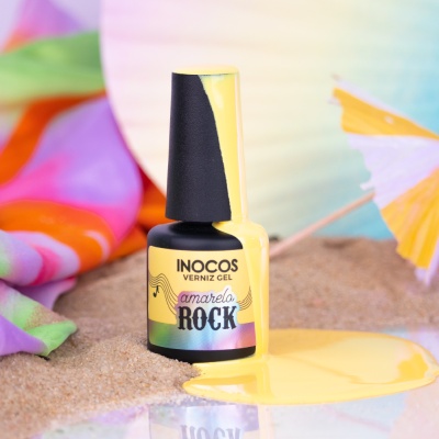 Verniz Gel INOCOS Amarelo Rock