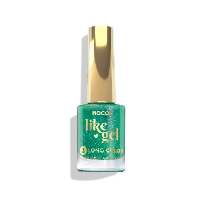 Like Gel INOCOS 151 Verde Glitter Funk