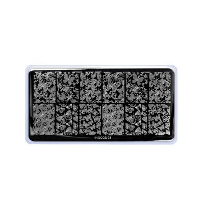 Placa de Carimbos INOCOS 03 Butterfly