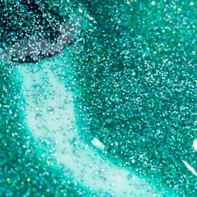 Verniz Gel INOCOS Verde Glitter Funk