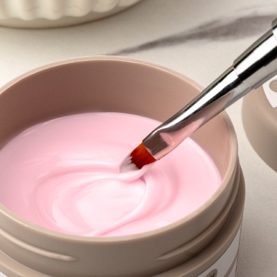 Builder Gel Classic INOCOS Rosa Leitoso de Alta Viscosidade 50g
