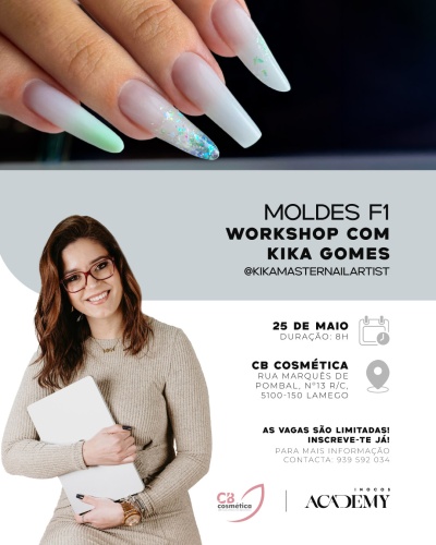 Workshop INOCOS LAMEGO - CB Cosmética | 25 MAIO