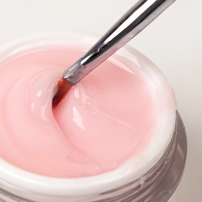 Builder Gel INOCOS Rosa Leitoso de Alta Viscosidade 30g