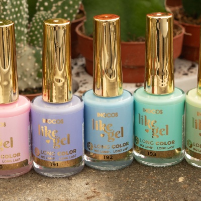 Like Gel INOCOS 192 Ciano Pastel