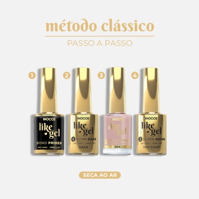 Like Gel INOCOS 204 Beige laiteux