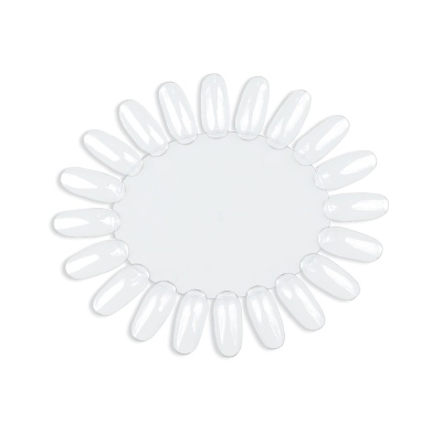 Mostruário de Tips INOCOS Transparente - 20 cores