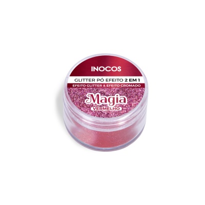 Glitter Effet Poudre 2 dans 1 INOCOS Magia Prata