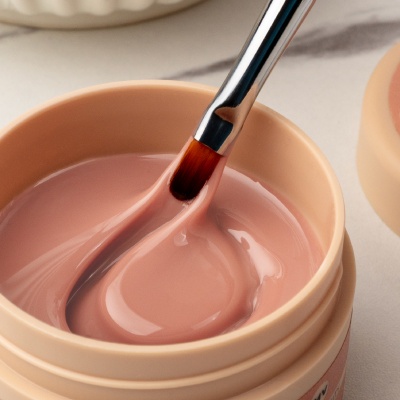 Builder Gel Cover Up INOCOS Doce de Leite de Média Viscosidade 50g