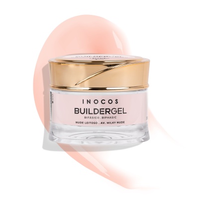 Builder Gel INOCOS Nude Leitoso de Alta Viscosidade 30g