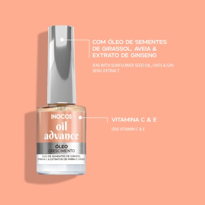 Óleo Potenciador de Crescimento INOCOS Oil Advance