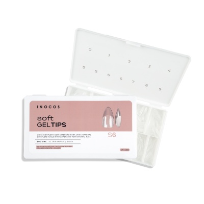 Soft Gel Tips INOCOS Medium Round S6