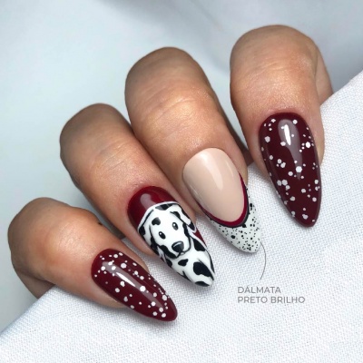 Top Coat INOCOS Dálmata Preto Brilho