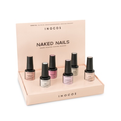 Box Verniz Gel Naked Nails INOCOS
