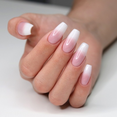 Fiber Base Gel INOCOS Rosa Leitoso Cintilante