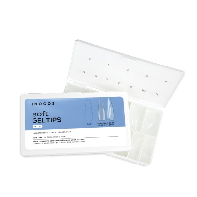 Soft Gel Tips INOCOS Long Stiletto S4