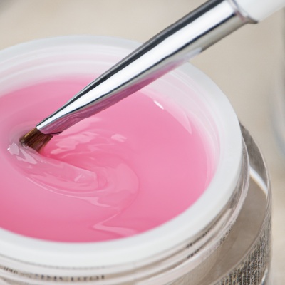 Builder Gel INOCOS Rosa Leitoso de Média Viscosidade 50g