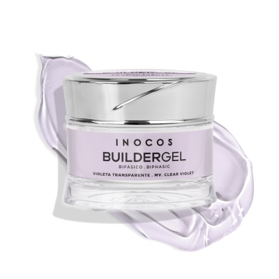 Builder Gel INOCOS Violeta Transparente de Média Viscosidade 50g