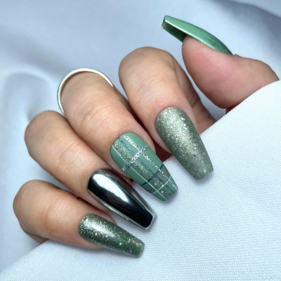 Glitter Effet Poudre 2 dans 1 INOCOS Magia Prata