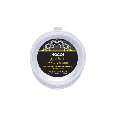 Silicone INOCOS Para Carimbo Padrões E Unhas Grandes
