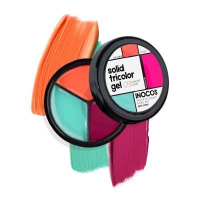 Solid Tricolor Gel INOCOS 09 Sunset Love
