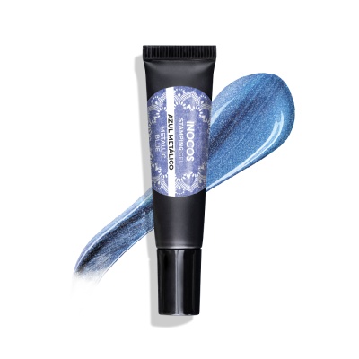 Stamping Gel INOCOS Blu Metallico