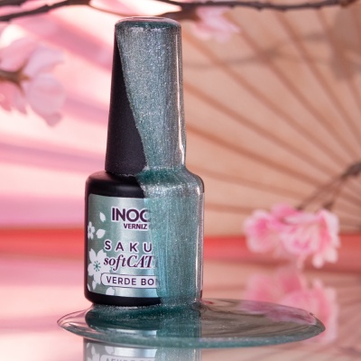 Verniz Gel INOCOS Cateye Verde Bonsai