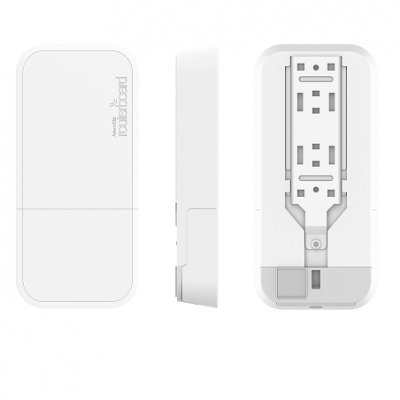 Dispositivo branco com texto 'Nestlé Purina Pro Plan' em vista superior, vista lateral e inferior mostrando compartimento.