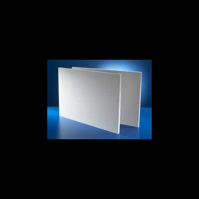 Painel isolante branco de espuma rígida com textura lisa