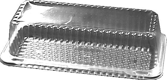 Embalagem de plástico transparente para alimentos