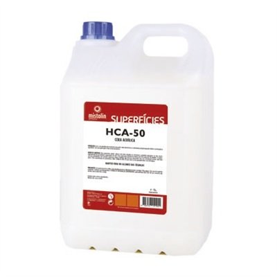 Recipiente plástico branco translúcido com tampa azul e rótulo vermelho e branco