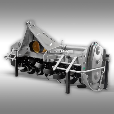 Máquina agrícola metálica com lâminas circulares para arar