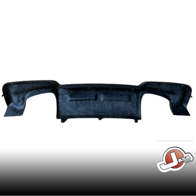 forro automotivo preto moldado para painel com logótipo JASA