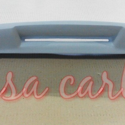 Pala traseira cinza mate com texto 'Jasa carbon'