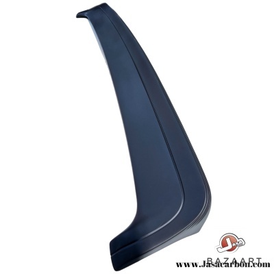 Guarda-lamas traseiro azul escuro para automóvel em plástico com acabamento liso