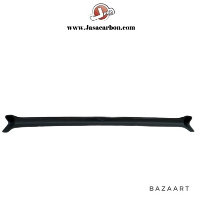 Barra preta longa com extremidades alargadas e logótipo Jasa