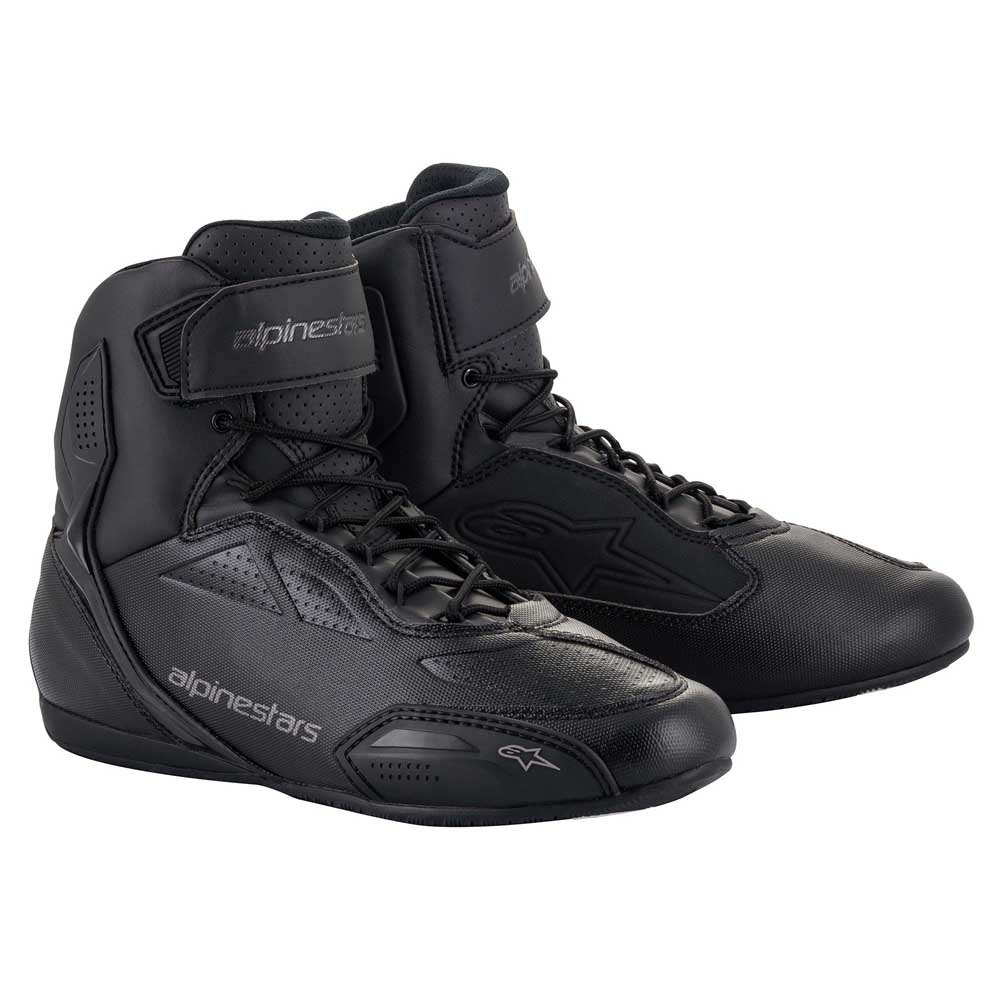 Botas Alpinestars Faster 3 Botas pretas Alpinestars com fecho e atacadores