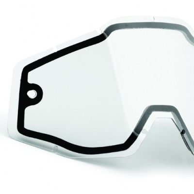 Óculos de proteção de lente transparente com moldura preta