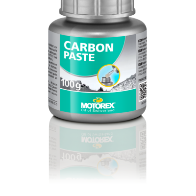 Frasco prateado de pasta de carbono Motorex