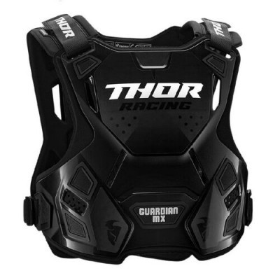 Colete protetor motocross Thor Racing preto Guardian MX