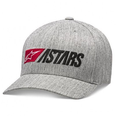 Boné cinzento com logótipo ASTARS