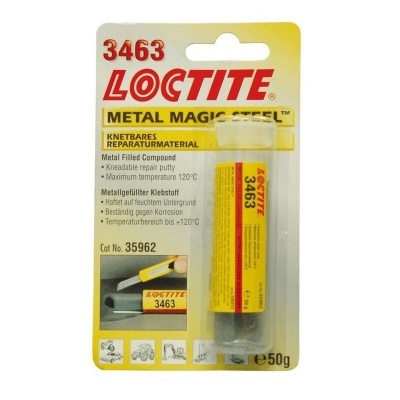 Kit de reparação Loctite 3463 Metal Magic Steel 50g