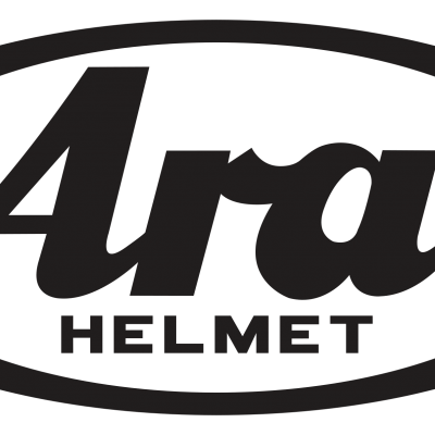 Logótipo da marca Arai Helmet preto em fundo branco