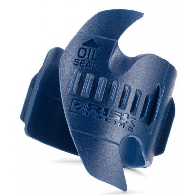 Clip azul de borracha para vedação de óleo da marca RISK RACING