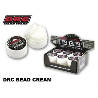 Creme DRC Bead Cream em embalagem branca com tampa preta