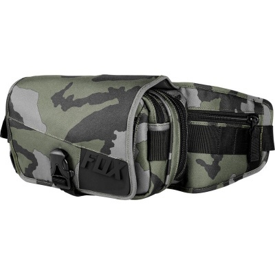 Bolsa tipo pochete camuflada FOX em verde, cinzento e preto