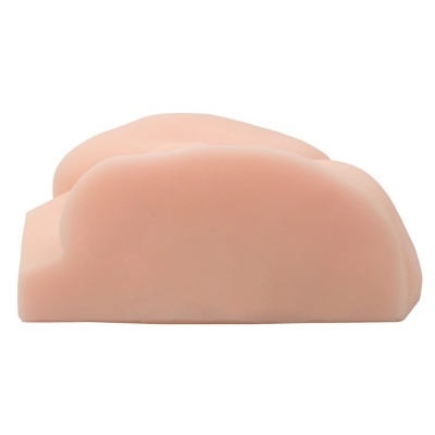 Maca artificial cor de pele sobre fundo branco