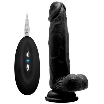 Brinquedo sexual masculino preto com comando remoto