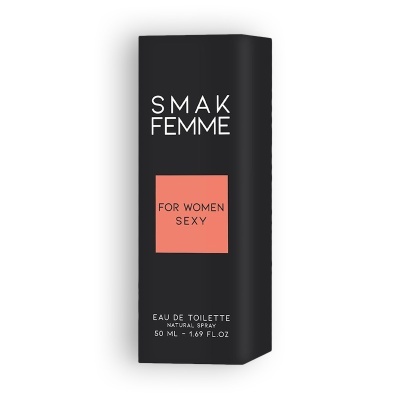 Caixa preta de perfume SMAK FEMME para mulheres