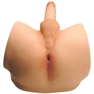 Simulador de parte inferior do corpo humano em silicone cor de pele