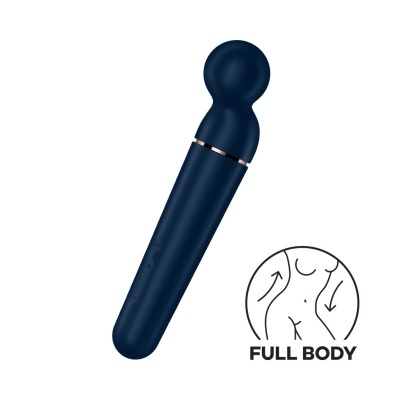 Massageador corporal azul escuro com ícone FULL BODY